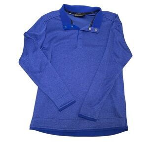 💙 Under Armour ColdGear ¼ Snap Pullover 🧊 Blue Men’s XL‎ Athletic Layer ✨